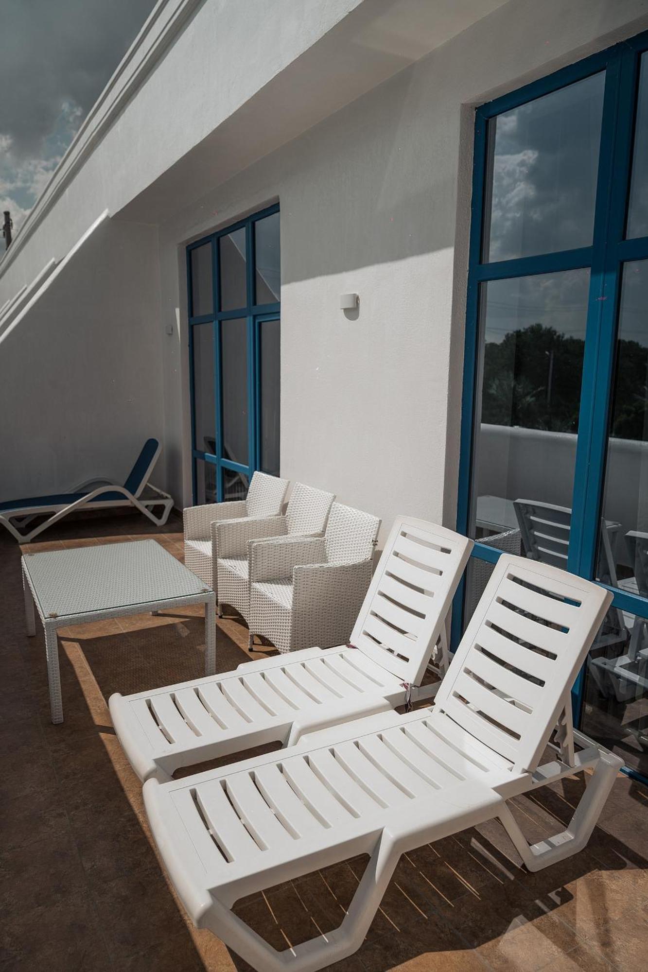 Hotel Del Mare Qapschaghai Exterior foto